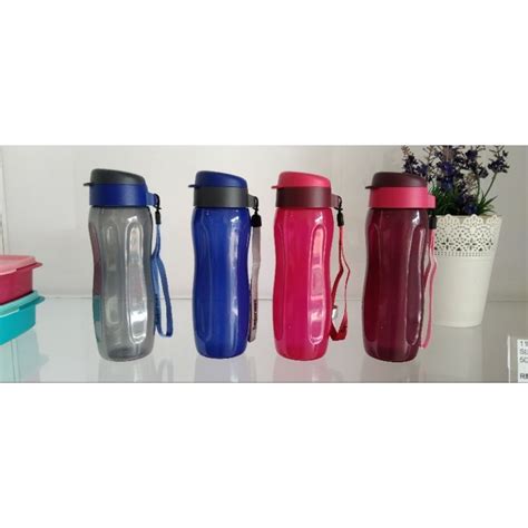 Tupperware Slim Eco Bottle With Strap Ml Shopee Malaysia