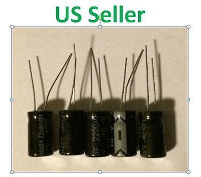 10V 2200uF 105C 10 Mm Low ESR Capacitors New 10 Pcs EBay