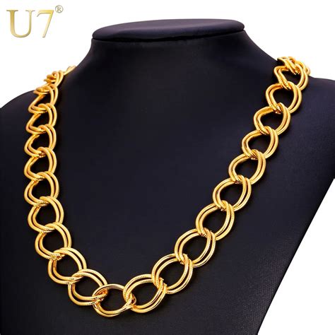 U7 Trendy American Style Chunky Big Chain For Men Jewelry Wholesale