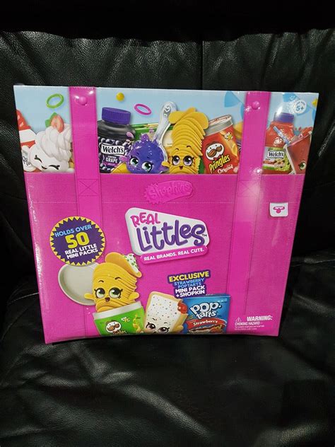 Shopkins Real Littles Collectors Case Ages 5 Toy Doll Play House Supermarket Ebay