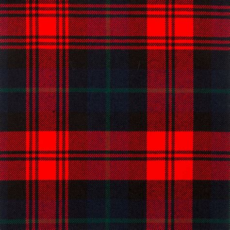 Maclachlan Modern Heavy Weight Tartan Fabric Lochcarron Of Scotland