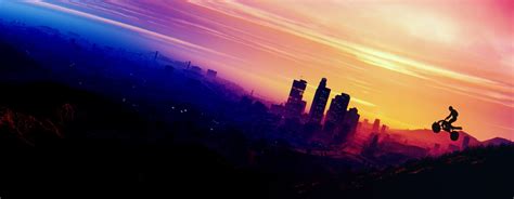 #city #game Grand Theft Auto V GTA V GTA 5 #motorbike #4K #wallpaper # ...