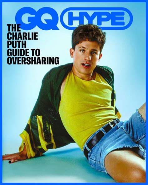 Charlie Puth Updates On Twitter Images Charlie Puth For GQ Https