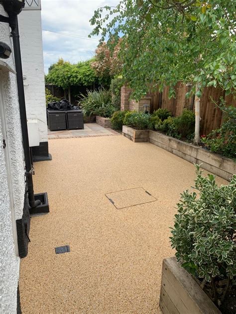 Resin Bonded Driveway In Epping Anglia Services Driveways