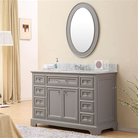 Inch Traditional Bathroom Vanity Gray Finish