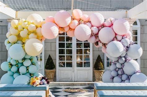 Comment Faire Une Guirlande Et Une Arche De Ballons