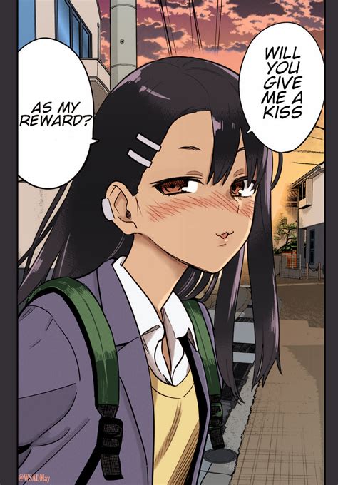 My Reward [don T Toy With Me Miss Nagatoro Ch 81 Manga Coloring] R Nagatoro