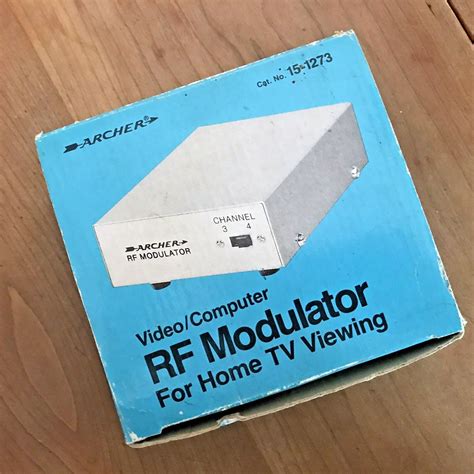 Archer Rf Modulator Video Computer For Home Tv Viewing Radio Shack Ebay