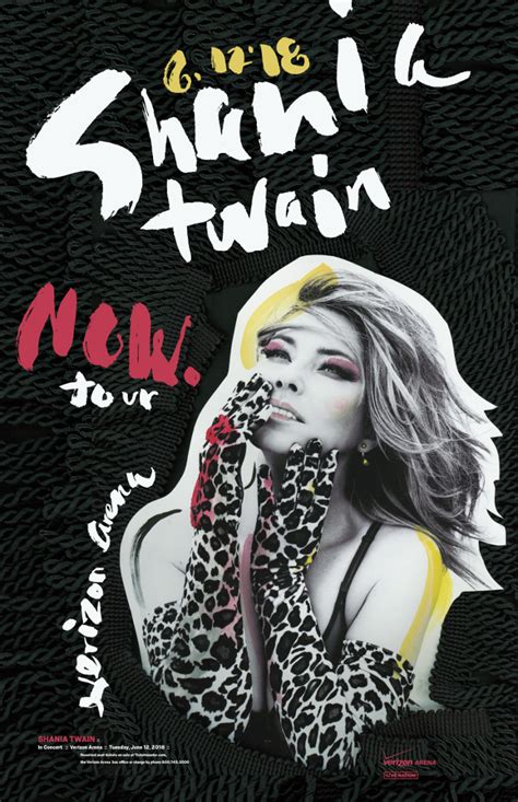 Shania Twain Poster - J Burwell Mixon Design