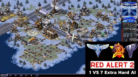 Red Alert Yuri S Revenge Vs Brutal Ai Arctic Circle Map Youtube