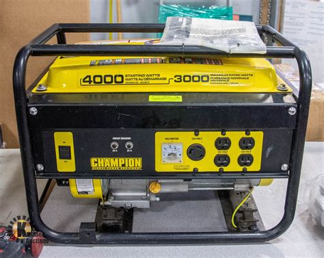 Champion 4000 Watt Portable Generator