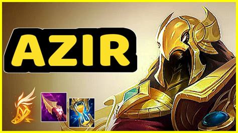 AZIR VS ZED MID GAMEPLAY YouTube