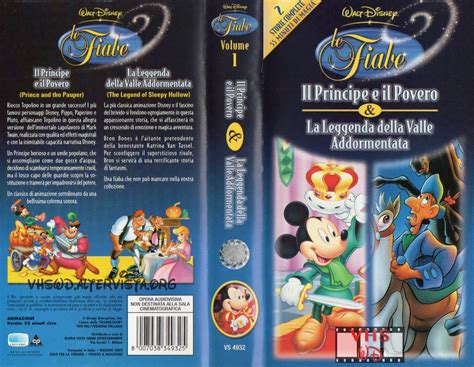 Le Fiabe Vol Vhs Walt Disney