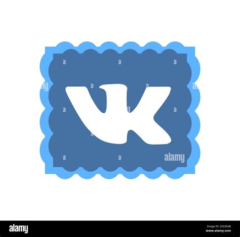 Vk Logo Vkontakte Is A Russian Social Media And Networking Website Vk