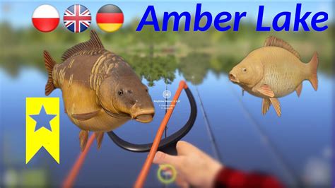 Russian Fishing 4 Amber Lake Trophy Mirror Carp Albino CARP RF4