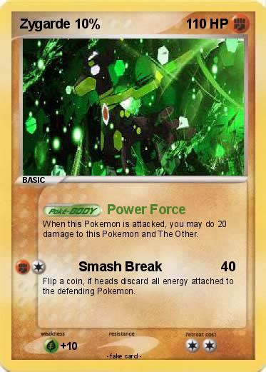 Pokémon Zygarde 10 27 27 Power Force My Pokemon Card