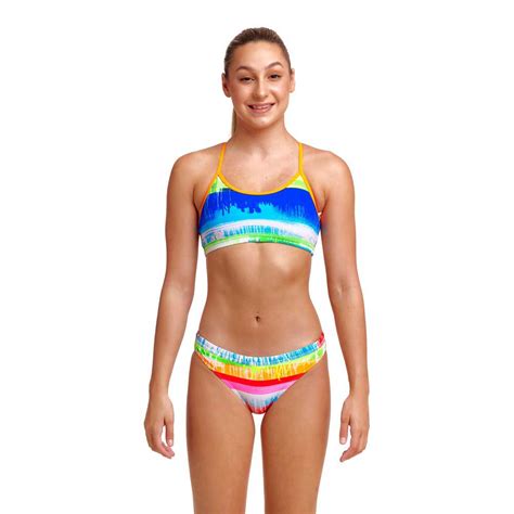 Funkita Bikini Racerback Dye Hard Multicolor Swiminn