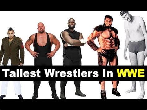 Top Tallest Wwe Wrestlers Of All Time Real Heights Youtube