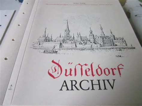 DÜsseldorf Archiv 1 Geschichte Allgemeines Deckblatt Eur 599 Picclick De