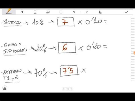 Cómo calcular mis notas con porcentaje en Chile