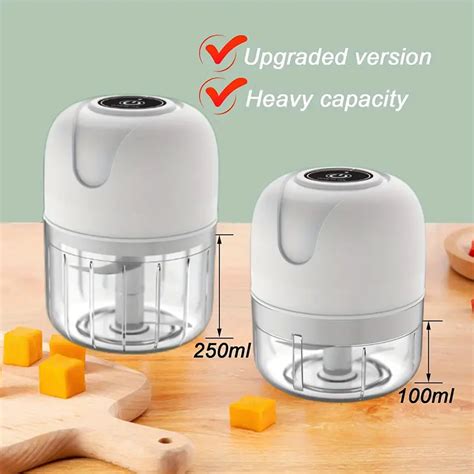 Electric Mini Garlic Chopper Usb Mini Food Chopper Garlic Temu