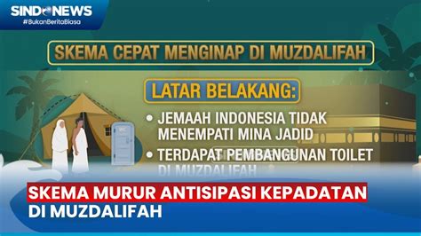 Pemerintah Terapkan Skema Murur Antisipasi Kepadatan Di Muzdalifah