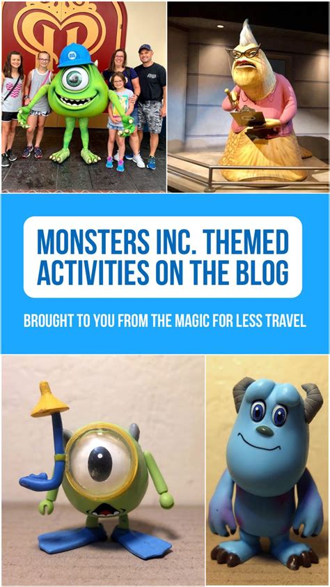 Monsters Inc Themed Activities For Your At Home Days Theme Days