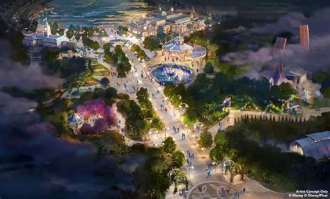 D23 Walt Disney Studios Concept Art Revealed Rapunzel attraction