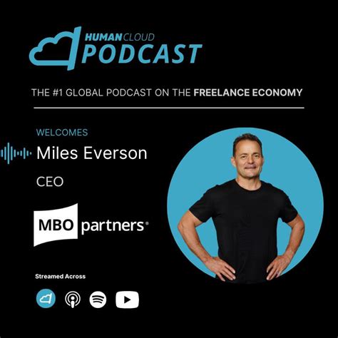Human Cloud on LinkedIn: Miles Everson, CEO of MBO Partners 
