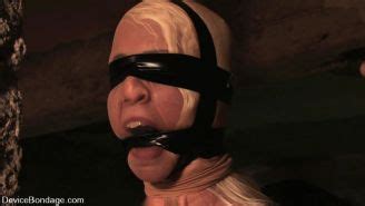 BDSM Slave Bound And Shackled To A Dungeon Wall Porn Pictures XXX Photos Sex Images