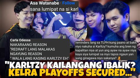 KELRA PLAYOFFS SECURED AGAD KARLTZY PARIN ANG GAGANA SA TLPH CHAKNU