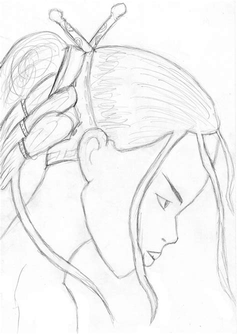 Nariko Sketch 3 By Ashen7 On Deviantart