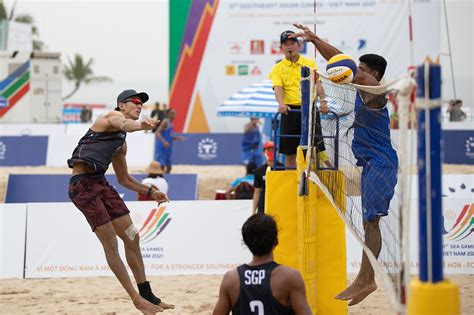 31st Sea Games [beach Volleyball] Singapore Suffer Opening Day Defeats