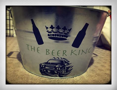 Personalised Beer Bucket | Personalized beer, Beer bucket, Crafts