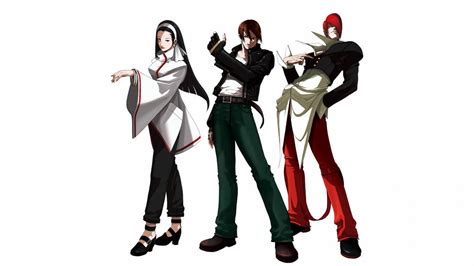 Kyo Kusanagi Iori Yagami E Chizuru Kagura By Kekeutohell On Deviantart