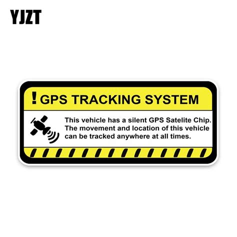 Yjzt 1085cm Gps Tracking System Perfect Decals Car Sticker Pvc C1