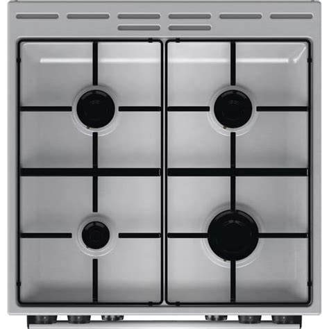 Aragaz GORENJE GKS6C70XJ 4 Arzatoare Gaz Electric L 60 Cm Grill Inox