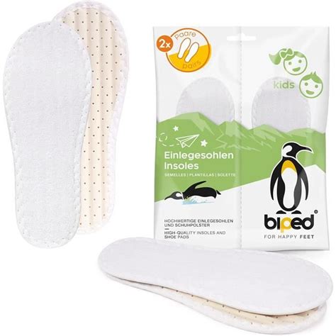 Taille 34 2 paires de semelles pieds nus pour enfants en tissu éponge