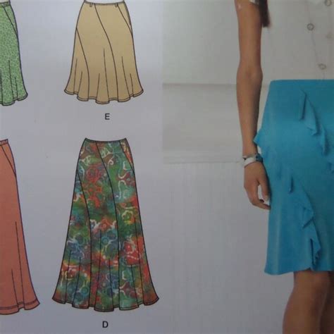 Swirl Skirt Etsy