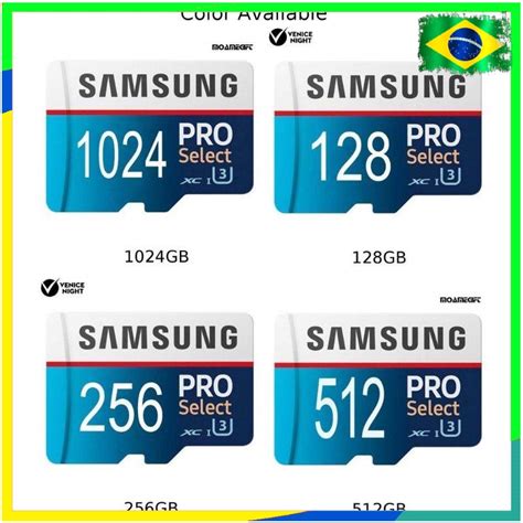 Samsung Mini SD TF Cartão De Memória Flash 256GB Adequado Para