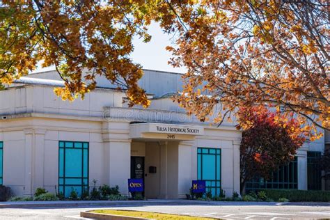 Exterior View of the Tulsa Historical Society and Museum Editorial Photography - Image of ...