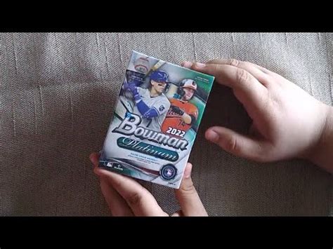 Bowman Platinum Blaster Box Opening Featuring Csm Youtube