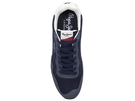 Sapatos Pepe Jeans Natch Pele Para Homem Azul Worten Pt