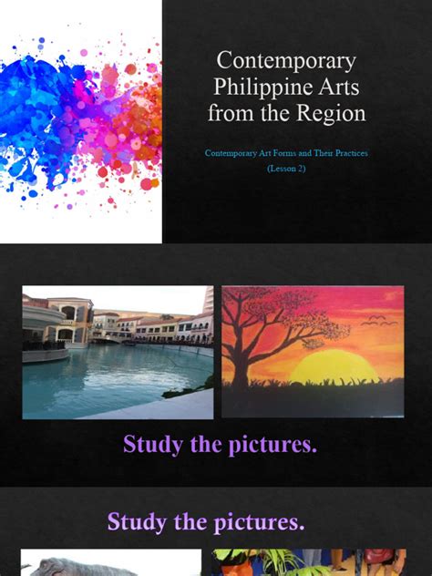 Cpar Lesson 2 Contemporary Art Forms And Their Practices Download