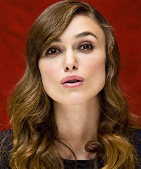 Keira Knightley Long Wavy Formal Hairstyle