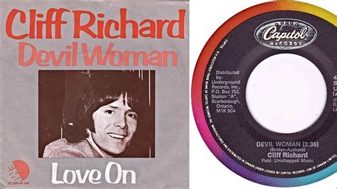 Cliff Richard Devil Woman YouTube