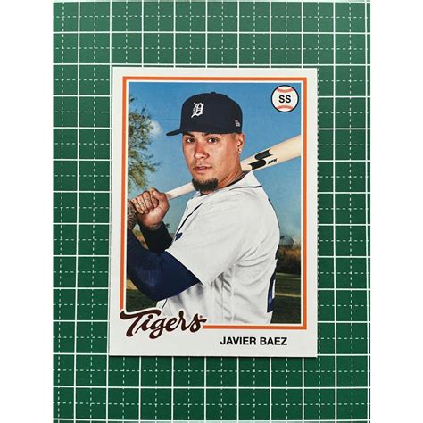 TOPPS MLB 2022 ARCHIVES 193 JAVIER BAEZ DETROIT TIGERS ベースカード1978