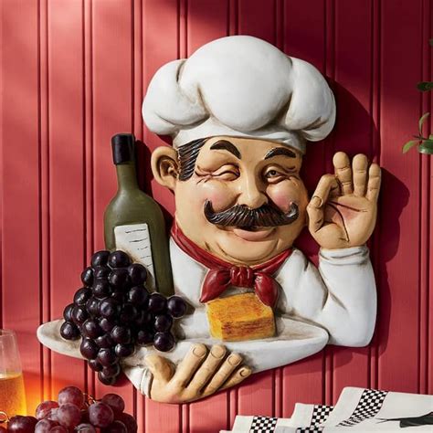 Chef Luigi Delicioso Wall Art In 2020 Wall Art Chef Kitchen Decor Luigi