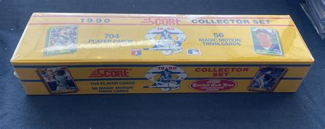 1990 Score Collector Set Baseball Factory Sealed Complete Set 704 Cards