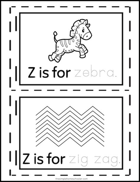 15 Letter Z Worksheets Free And Easy Print The Simple Homeschooler